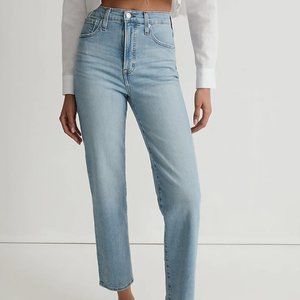 Madewell Perfect Vintage Straight Jean Cliffview Wash- NWT